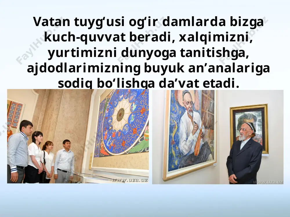 vatan tuyg‘usi 5 - sinf. vatan tuyg'usi - Page 5