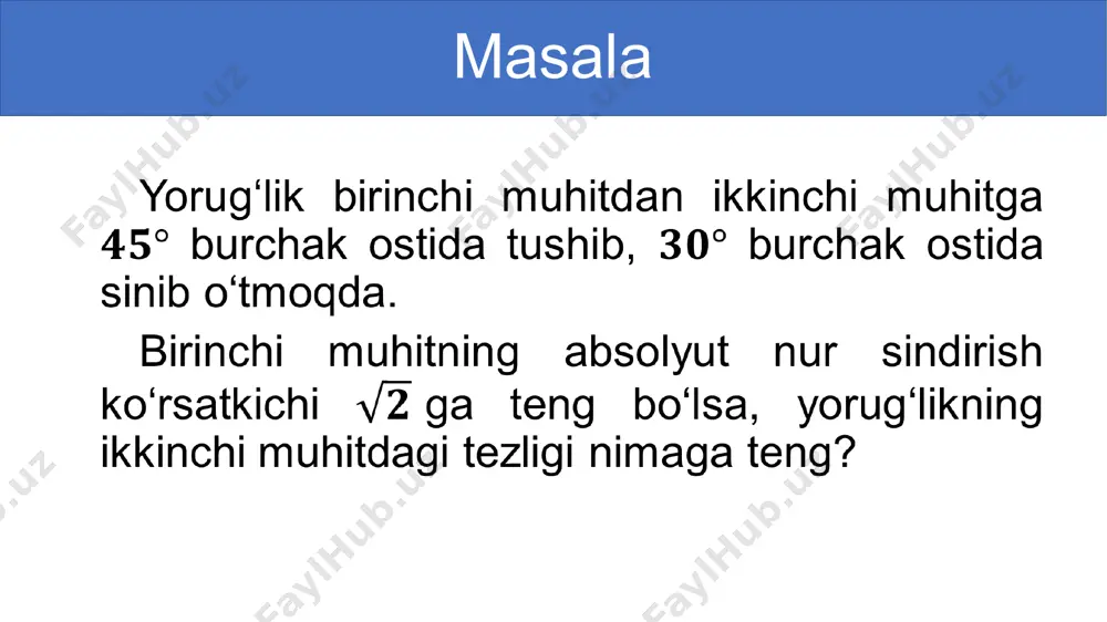 masalalar yechish. 9-sinf 46-mavzu - Page 3