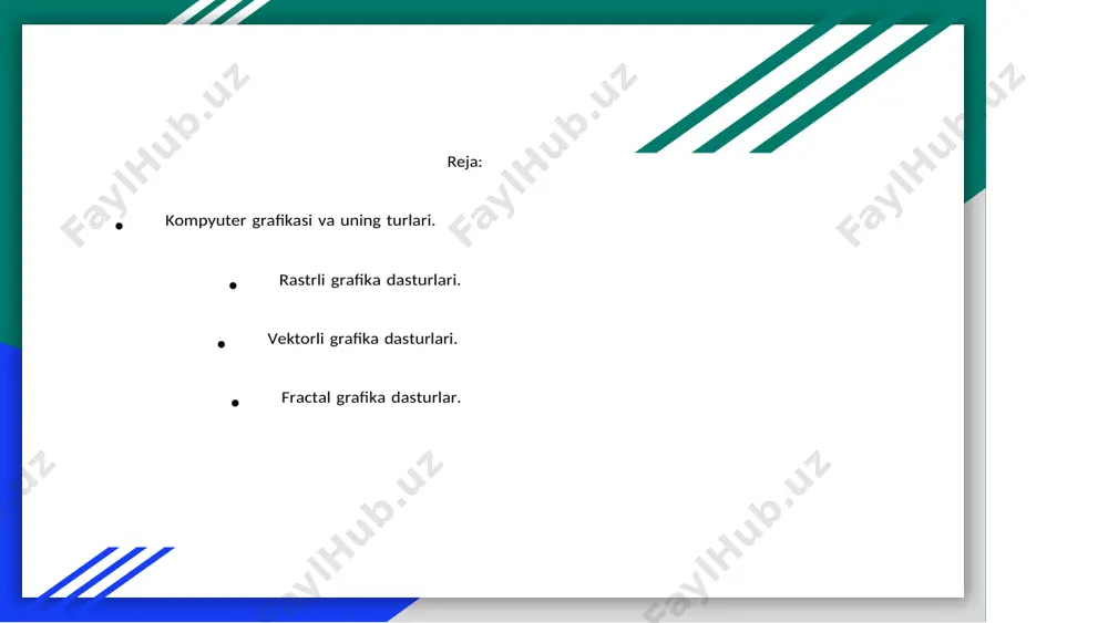 kompyuter grafikasi va using turlari - Page 4