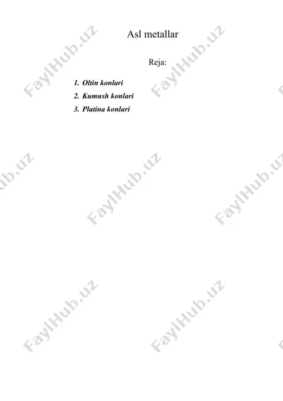 asl metallar — DOC