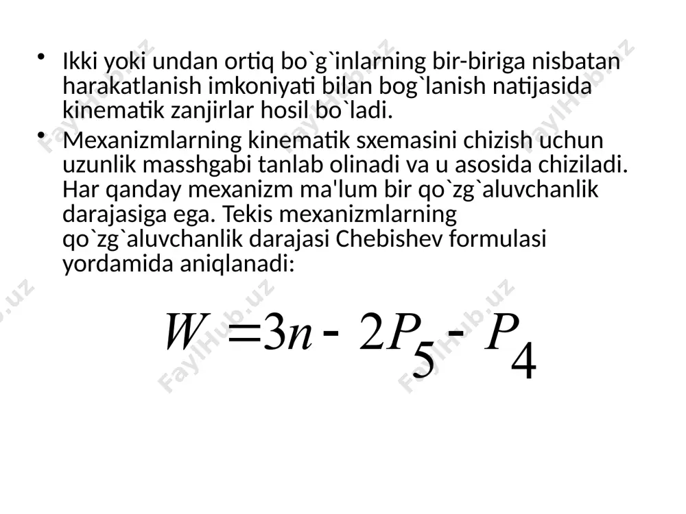 tekislikda harakatlanuvchi mexanizmlarning klassifikatsiyasi - Page 4