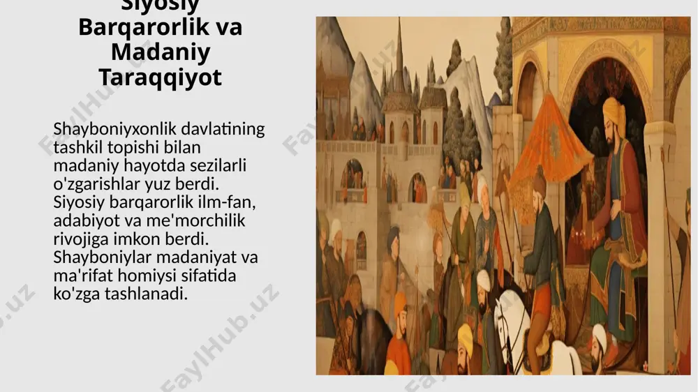 shayboniylar davrida madaniy hayot - Page 4
