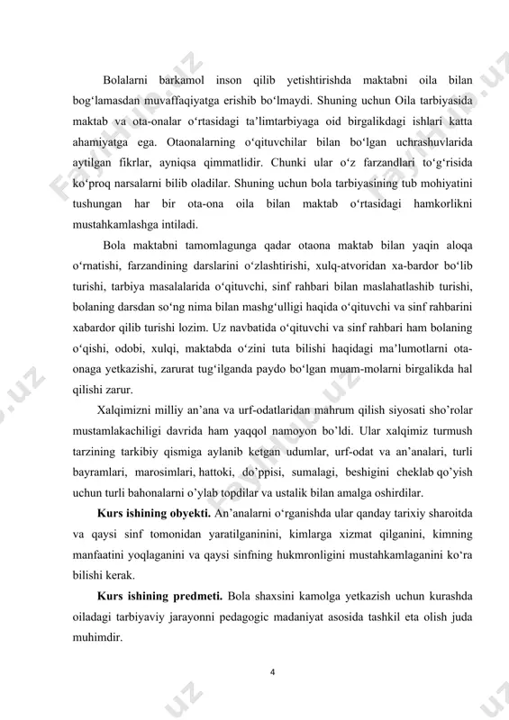 shbu qadimiy an'analar o'zida yangicha ko'rinishlarni ham mujassam etgan holda xalqimiz turmush tarzida hozirga qadar yashab kelayotgan bo'lib, ular quyidagilardan iborat: navro'z, mehrjon, lola sayli, boychechak sayli, sunbula sayli, gul bayrami, suv sayli, qum sayli, qor xat, yerga urug' qadash, oblo baraka, hosil bayrami, uzum sayli, qovun sayli, chorvani yaylovga haydash, jun qirqimi, chorvani qishlovga qaytarish, to'l olish, beshik to'yi, soch olish, birinchi qadam, sunnat to'yi, muchal to'yi, nikoh to'yi, qurbon hayiti, ramazon hayiti, laylat ul qadr, payg'ambar yoshi, mavlud, bibi mushkulkushod...mazkur urf-odat va marosimlar o'zbek xalqi etnomadaniyatida muhim o'rin tutadi. ularning tarixiy ildizlari qadimgi davrlarga borib taqalib, tarixning turli bosqichlarida ba'zan tazyiqlarga uchrab, ba'zan yangicha ko'rinish olib, hozirga qadar yetib kelgan. bunga misol tariqasida navro'z, mehrjon, darveshona kabilarni olishimiz mumkin. qo'sh chiqarish chigit ekish, mehrjon hosil bayrami, birinchi chanoq kabilar bilan almashgan. xalqimizning turmush tarzida yil taqvimi bilan bog'liq turli xil udumlar, urf-odat va marosimlar mavjud bo'lib, ularning barchasi …