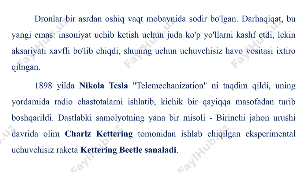 ay apparatlar fermerlarning mablag‘larini iqtisod qilishi muhim ahamiyatga ega. dalalarni aylanib chiqish uchun ishchi kuchi tejaladi, yoqilg‘i sarflanmaydi, ortiqcha vaqt ketmaydi, ko‘p muammolarni hali ular paydo bo‘lmasidan avval hal qilish imkoni paydo bo‘ladi. bu, avvalo, har bir ko‘chatning o‘sishi, tuproq holatini aniqlash murakkab bo‘lgan katta yer egalari uchun juda qo‘l keladi. fermer ishxonasidan chiqmay turib, ekinlarni to‘g‘ri va sifatli yig‘ib olish uchun qaysi uchastkadan ishni boshlash kerakligini aniqlab oladi. trassa uzunligi – 2 km syomka maydoni – 82 ga uchish balandligi – 150 m. uchish davomiyligi – 40 min natijalar 7.3. топоплан дорожной развязки поселка «барданкул» масштаба 1:500 700 metr, kvadrat o`lchami 840 х 560 m, maydoni 47.0 ga 600 metr, kvadrat o`lchami 720 х 480 m, maydoni 34.5 ga 400 metr, kvadrat o`lchami 480 х 320 m, maydon 15.4 ga 200 metr, kvadrat o`lchami 240 х 160 m, maydon 3.84 ga шунингдек, бу жараёнлар ҳудудларда кетма кетликда амалга оширилмоқда …