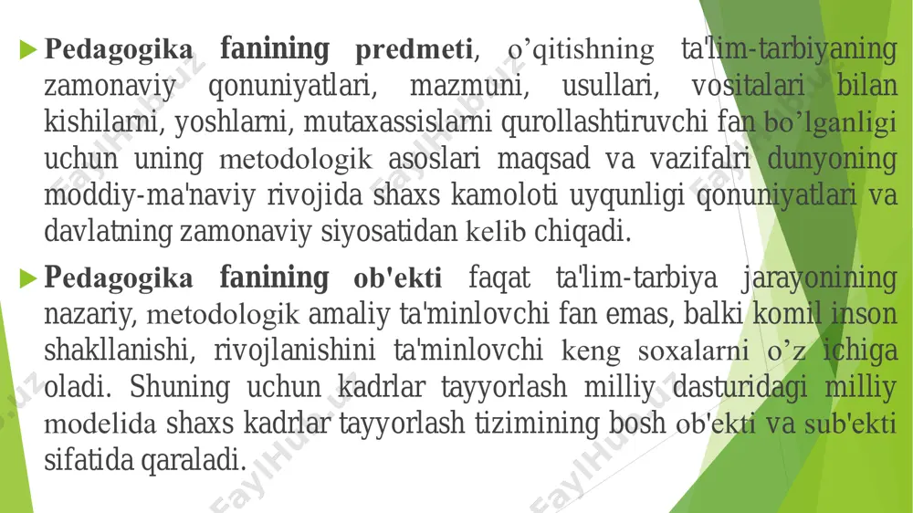 pedagogika shaxs tarbiyasi va rivojlanish - Page 5