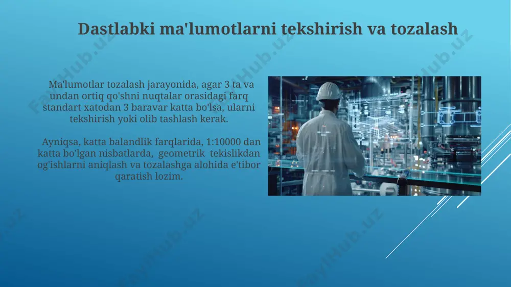 yuqori aniqlikdagi nivelment natijalarini qayta ishlashda dastlabki hisob-kitoblar - Page 3