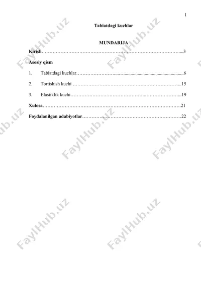 tabiatdagi kuchlar — DOCX