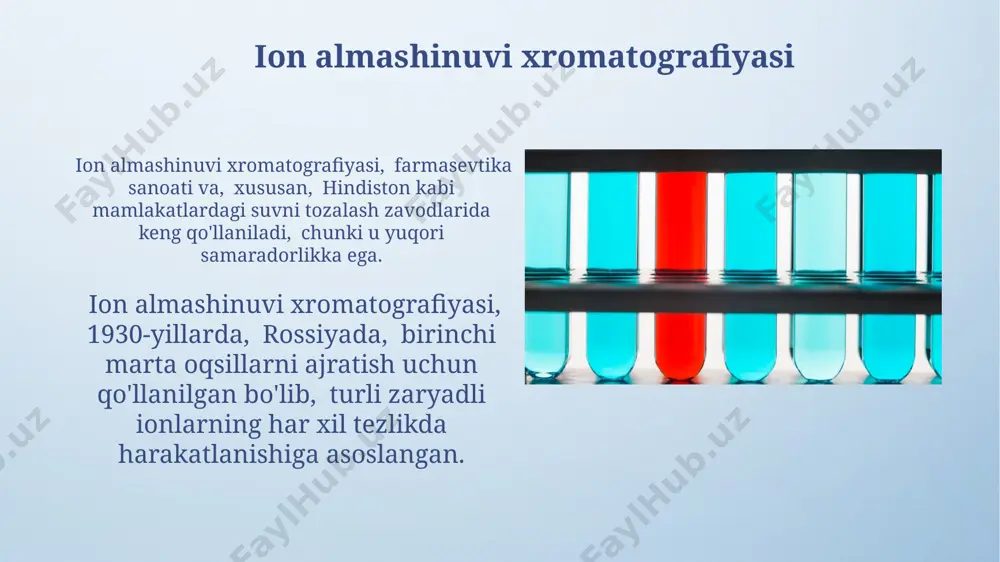 xromatografiya usullari taqdimoti - Page 4