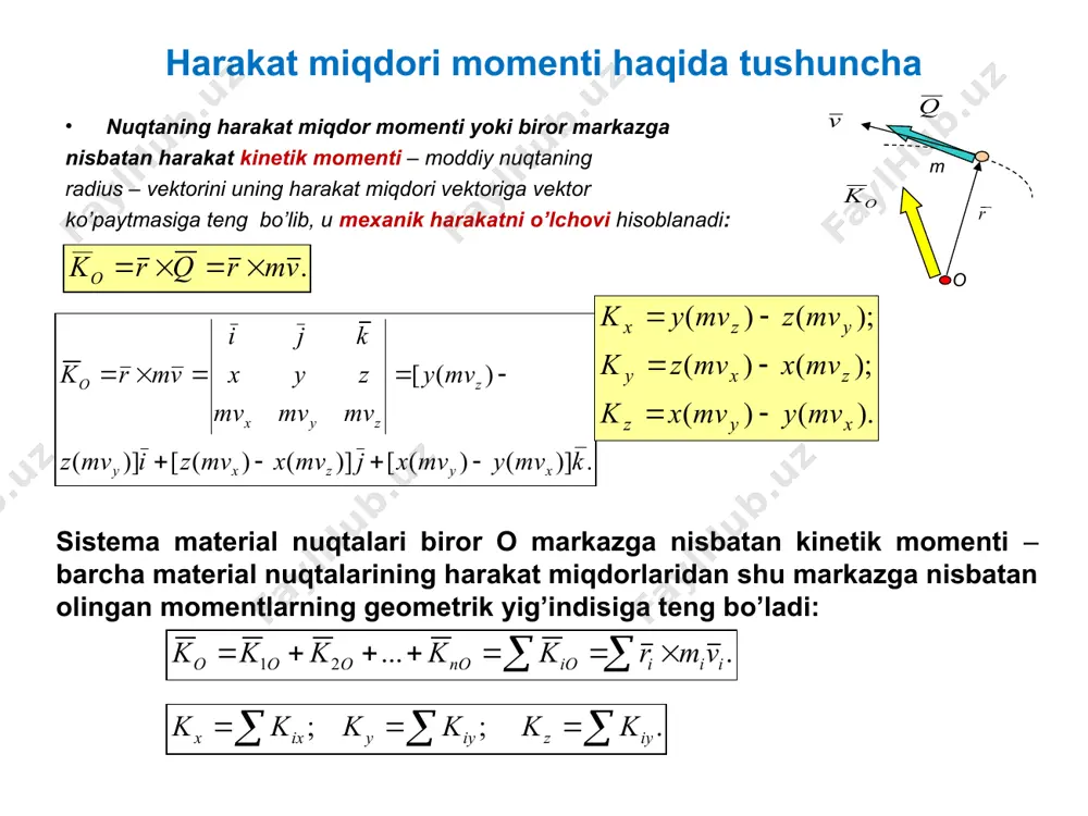 dinamikaning umumiy teoremalari. ish va quvvat - Page 4