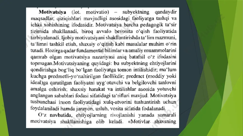 kasbiy motivatsiya va motivasiya muammosi - Page 4