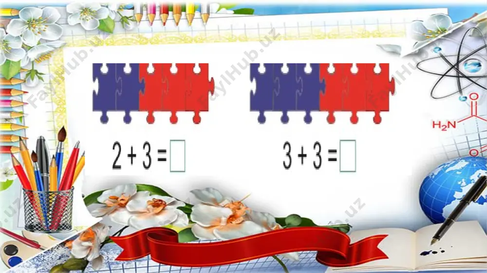 1-sinf matematika fanidan belgilar dars taqdimoti - Page 3