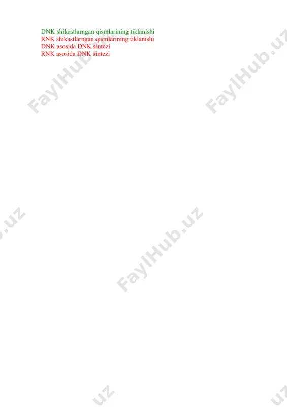 nukleoproteinlar va nuklein kislotalar - Page 5