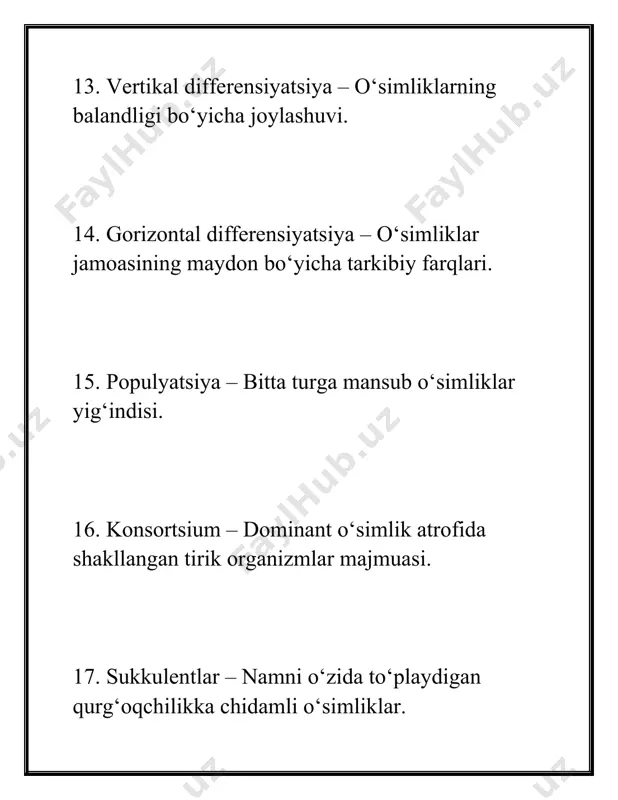 geobotanika fanidan mustaqil ish - Page 5