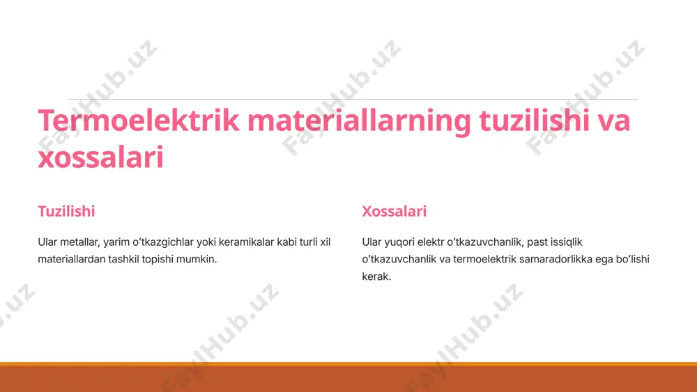 termoelektrik materiallar va ularning elektronika sanoatidagi qoʻllanilishi - Page 4