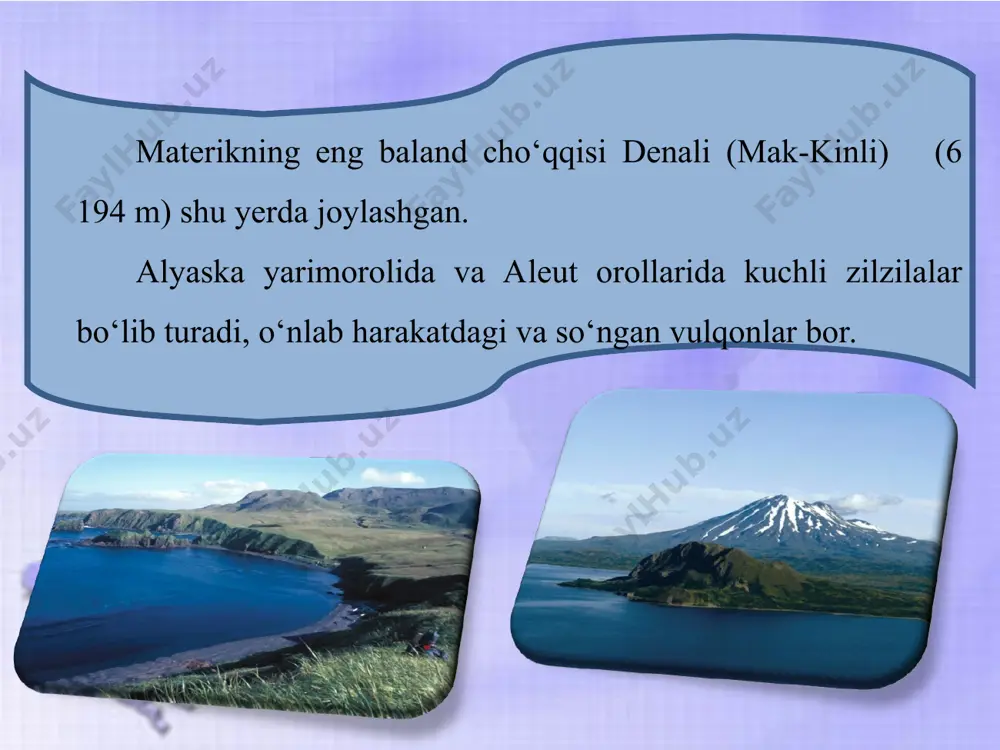 shimoliy amerikaning tabiiy geografik o'lkalari 6-sinf - Page 5