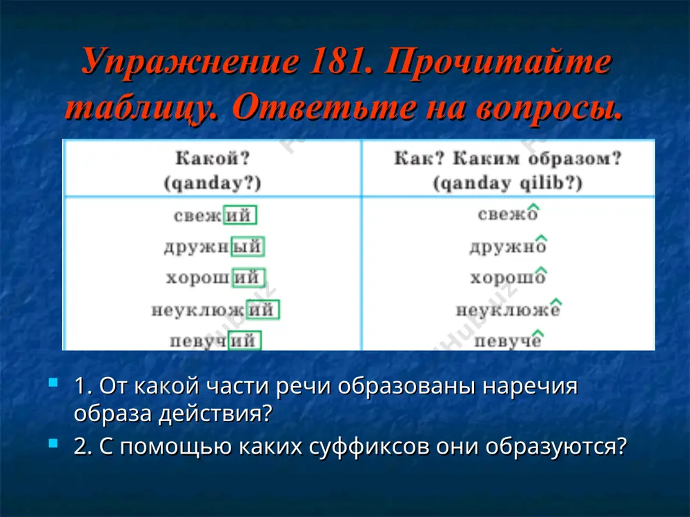 как сказать о качестве действия. 7 - sinf - Page 5