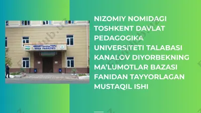dasturiy ta’minot tizimi — PPTX