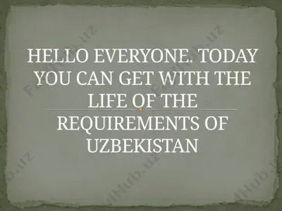 educational system in uzbekistan — PPTX