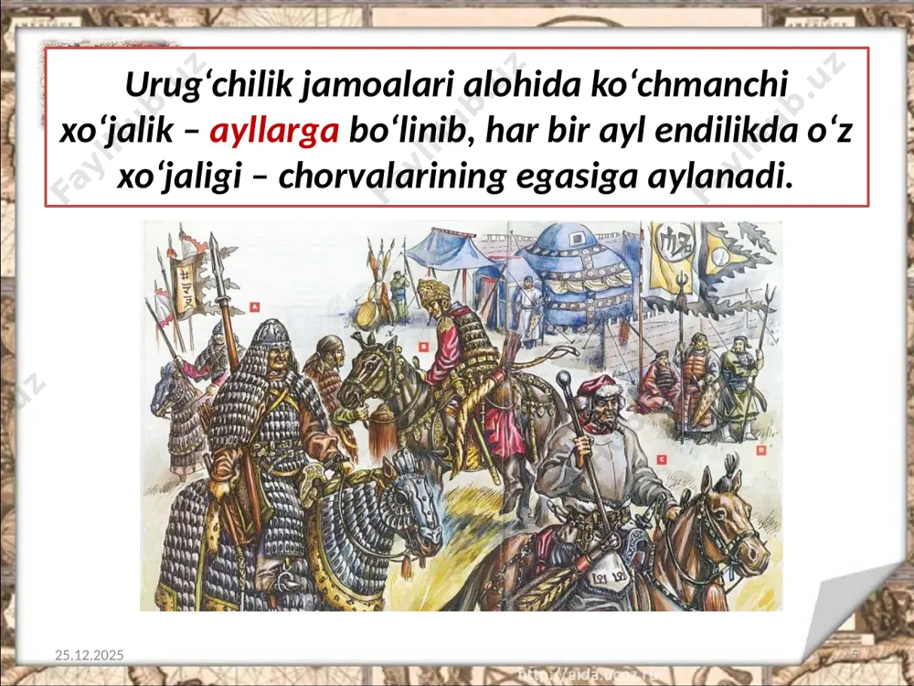 mo‘g‘ullar davlati. 7- sinf - Page 5