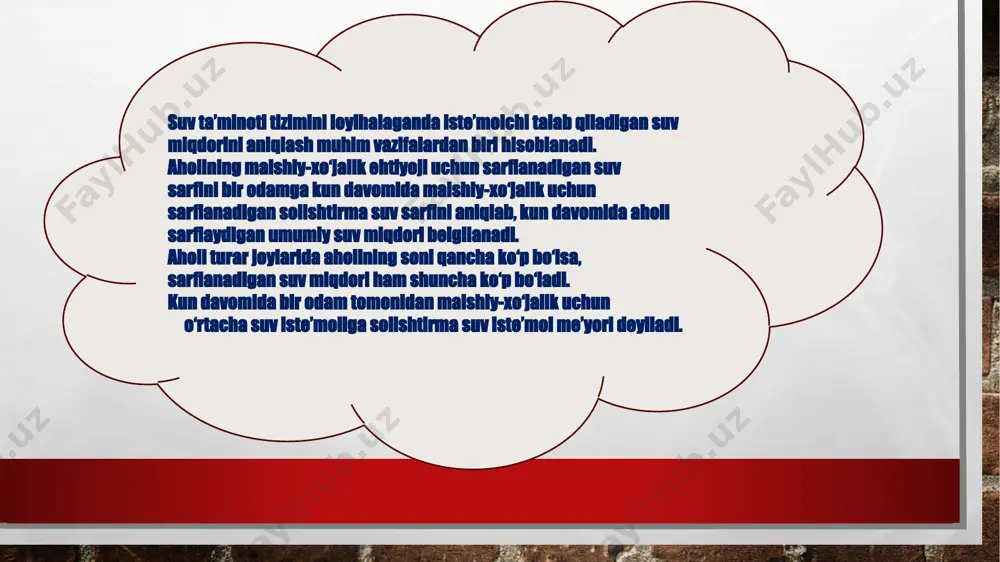 iste'molchilarning suv uzatuvchi tarmoqlaridan suv olishni aniqlash - Page 5
