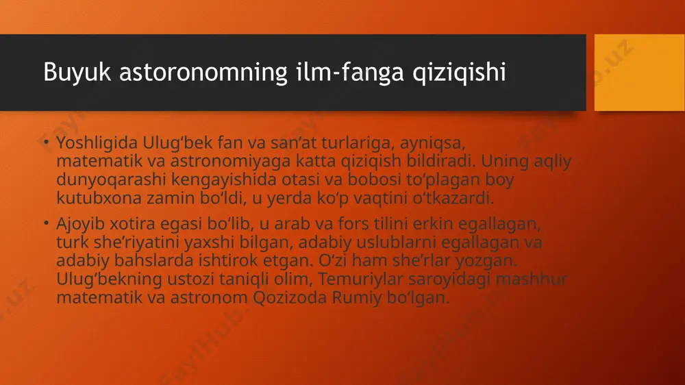mirzo ulug'bek tarixi - Page 5