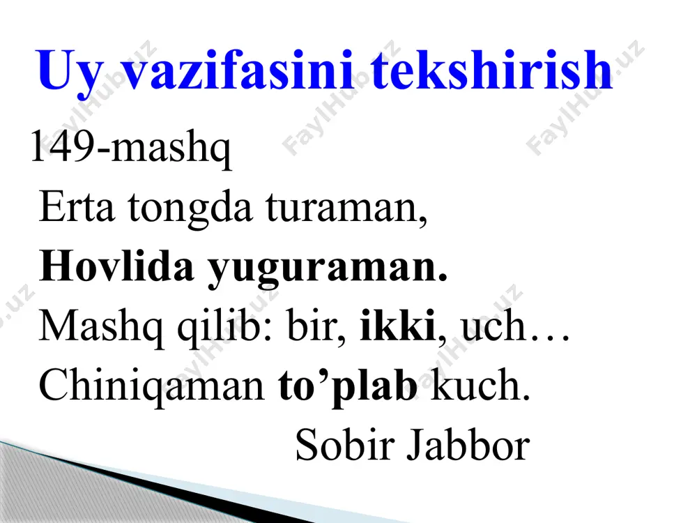 og’zaki va yozma nutq mavzusida taqdimoti - Page 3