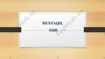 tabiat bilan tanishtirishda mutafakkirlar merosidan foydalanish — PPTX