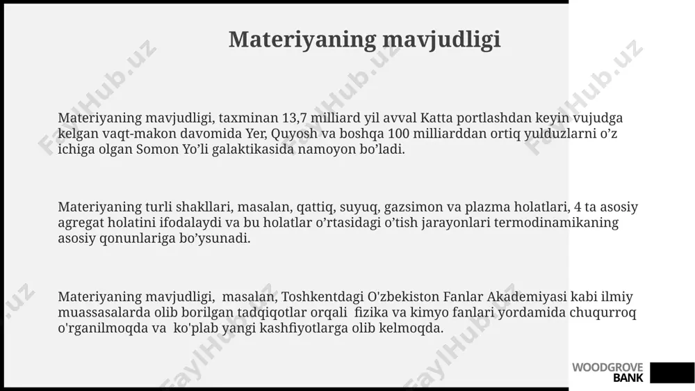 iqtisodiyotining holati nisbiy haqiqatning misolidir, chunki u vaqt o'tishi bilan o'zgaradi. woodgrove bank inson va mavjudlik oʻzbekistonning turli mintaqalarida, masalan, fargʻona vodiysida, inson mavjudligining anʼanaviy va zamonaviy shakllarining oʻzaro taʼsiri kuzatiladi, bu 21-asrning demografik oʻzgarishlariga taʼsir qiladi. inson mavjudligi 7 milliarddan ortiq odamning yer sayyorasidagi murakkab ijtimoiy-ekologik tizimlar ichidagi oʻzaro bogʻliqligi bilan belgilanadi, bu esa global miqyosdagi muammolarni keltirib chiqaradi. inson mavjudligining falsafiy jihatlari, 3 asosiy ontologik pozitsiya (idealizm, materializm, dualizm) orqali tahlil qilinganda, insonning oʻz-oʻzini anglashi va dunyo bilan munosabatlarini tushunishga yordam beradi. woodgrove bank imkoniyat va voqelik imkoniyat va voqelik o'rtasidagi farqni 19-asr oxiri – 20-asr boshlarida yashagan, o'zbekistonning buxoro shahridan bo'lgan mutafakkirlar 3 ta asosiy falsafiy maktab orqali tahlil qilishgan. imkoniyatlar soni taxminan 1000 dan ortiq bo'lsa-da, voqelik faqatgina 20-30 ta holatda namoyon bo'ladi, qolganlari esa potensial imkoniyatlar sifatida qoladi, degan nazariya mavjud. 1980 yildan keyin o'zbekistonda amalga oshirilgan ijtimoiy-iqtisodiy islohotlar, imkoniyatlar maydonini kengaytirsa-da, voqelikka aylantirish jarayoni …
