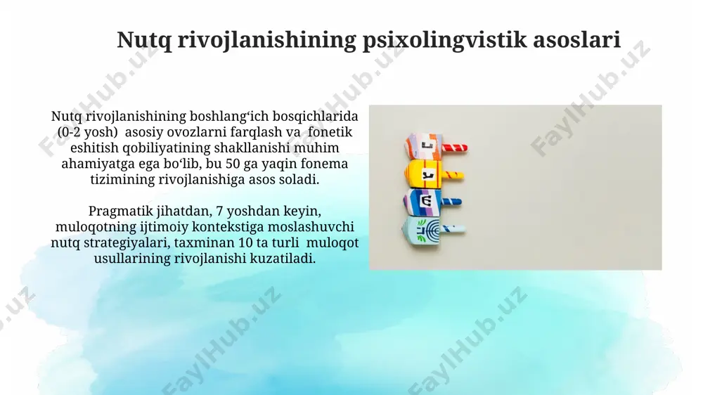nutqni rivojlantirish metodikasining nazariy asoslari - Page 5