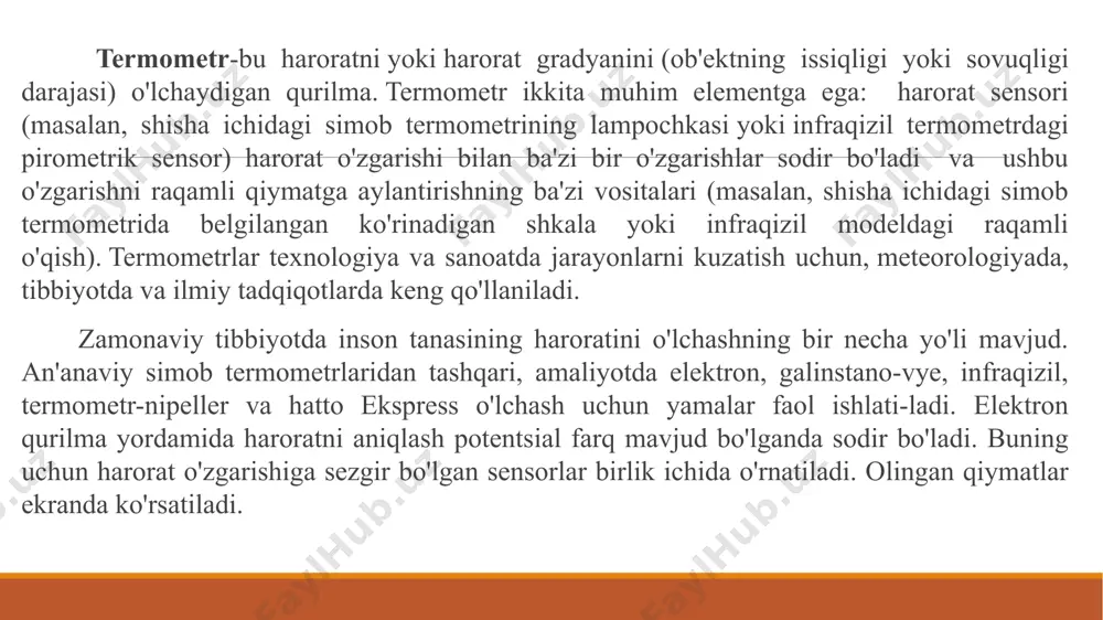 (mos keladigan sobit juda kichik va bi-rinchi yondashuvda bu qaramlik lineer deb hisoblanishi mumkin). harorat oralig'i -200- + 850 ° s shuning uchun t ° c da qarshilik, 0 ° c da qarshilik va sobit (platina qarshilik uchun) — peltier ta'siri-elektr tokini kontakt joyida (lehim) ikkita seterojen o'tkazgichda, bir o'tkazgichdan ikkinchisiga o'tish vaqtida energiya o'tkazishning termoelektrik hodisas-idir. ko'chirilgan energiyaning qiymati va uning uzatish yo'nalishi aloqa vositalarining turi-ga va oqim elektr oqimining yo'nalishi va kuchiga bog'liq: 1.8-rasm o’lchash formulasi atmega128 mikrokontrolleri haqida. atmega128-16au yuqori unumdor, kam quvvatli 8-bitli avr risc-ga asoslangan mikrokontroller boʻlib, 4kb eeprom, 8-kanalli 10-bitli a/d konvertor va chipda nosozliklarni tuzatish uchun jtag interfeysini birlashtiradi. qurilma 16 mgts chastotada 16 mips o'tkazish qobiliyatini qo'llab-quvvatlaydi va 4,5 dan 5,5 v gacha ishlaydi. ko'rsatmalarni bitta takt siklida bajarish orqali qurilma quvvat sarfi va ishlov berish tezligini muvozanatlashtirib, mgts ga 1 mips ga yaqin o'tkazish qobiliyatiga er-ishadi. xususiyatlari: yuqori unumdor, kam quvvatli …