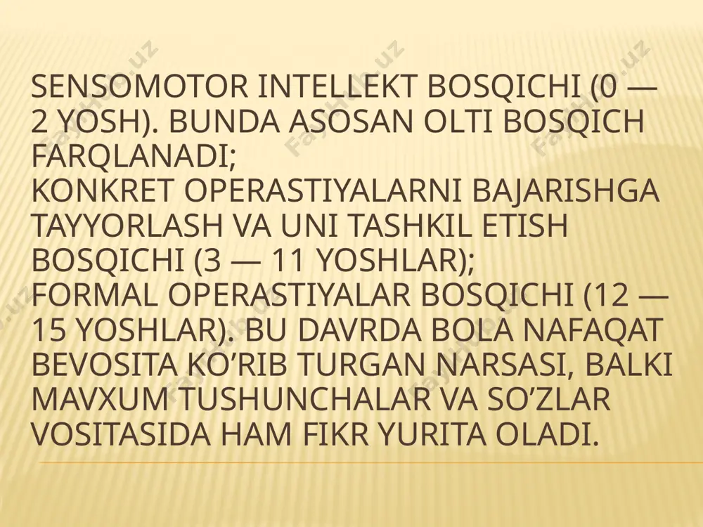 turli yosh davridao’zlashtirish xususiyatlari - Page 5