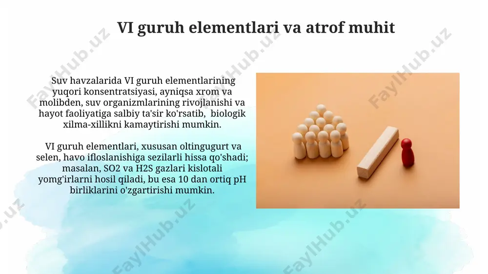 vi guruh elementlari va ularning ahamiyati - Page 4