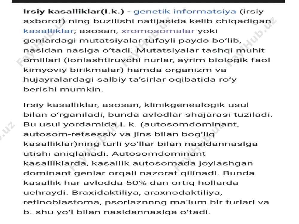 irsiy kasalliklar - Page 2