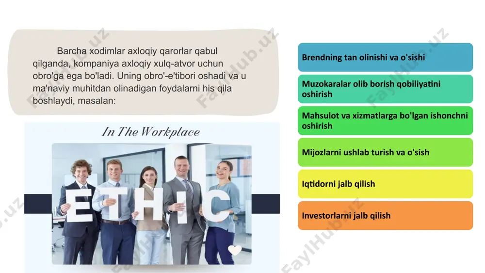 biznes etikasi va milliy standartlari - Page 5