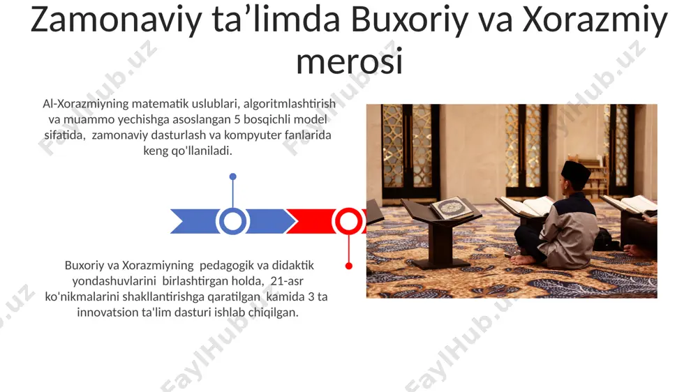 imom al buxoriy va al-xorazmiyning ta'lim g'oyalari - Page 3