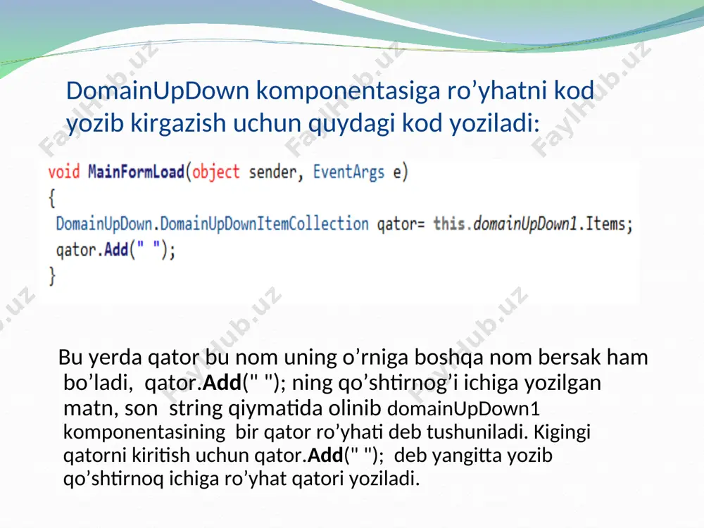 domainupdown komponentasi - Page 5