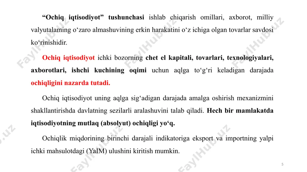 ilishni bir me’yorga keltirish, ya’ni unifikatsiya qilish; - kapital joylashtirish, investitsion jarayonlar va umumjahon to‘lov-hisob tizimini standartlashtirish. 15 “global shahar” atamasi fanga ilk marta “dunyoviy shaharlar” nomi bilan 1915-yilda britaniyalik urbanist p.geddes tomonidan kiritilgan va u biznes ishlari eng ko‘p yuritiladigan, xalqaro biznes uchrashuvlari o‘tkaziladigan shaharlarni shu toifaga kiritgan. ammo global shaharlarga 1970-yillardan xalqaro munosabatlar jadal rivojlangach, alohida e’tibor berila boshlandi. 1991-yilda chop etilgan saskiya sassenning “the global city” asarida ta’rif berilishicha, global shaharlar (ingliz tilida “dunyo shahri”, “alfa shahar”) - bu jahon iqtisodiy tizimining muhim elementi hisoblanuvchi, xalqaro miqyosda o‘ziga xos markaziy, siyosiy-iqtisodiy, madaniy vazifalarni bajarib berish bo‘yicha tan olingan shaharlardir. masalan, london, jeneva - xalqaro moliyaviy, nyu-york - iqtisodiy, kuala-lumpur - turizm markazi hisoblanadi. 16 global shaharlar boshqa shaharlardan farqli ravishda, aholi sonidan qat’i nazar, xalqaro miqyosda iqtisodiy, moliyaviy, biznes va xizmat ko‘rsatish faoliyatlarini qulay, tez, sifatli tarzda amalga oshirishi, shu bilan birga, aynan shu sohalarda jahon miqyosida …
