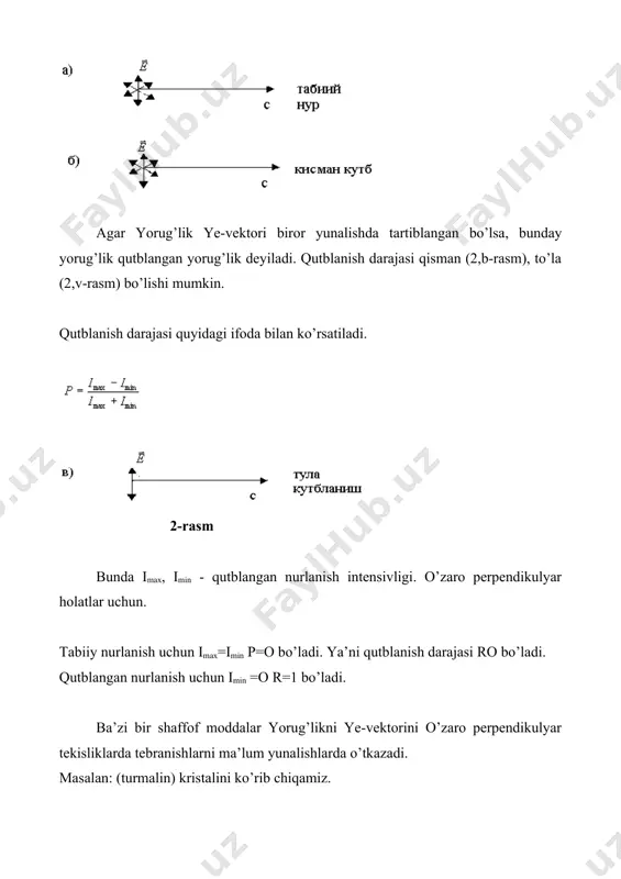 vavilov-cherenkov nurlanishi haqida. yorug’likning qutblanishi - Page 3