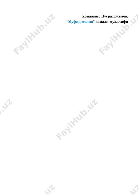 biznesda riks-menеjment: xavf-hatar matritsasi - Page 5