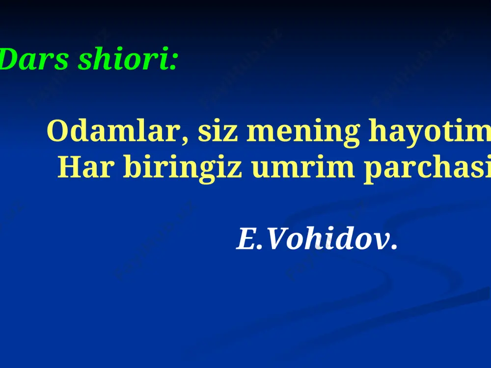 erkin vohidovning hayoti va ijodi. she’riyati dars ishlanma - Page 2