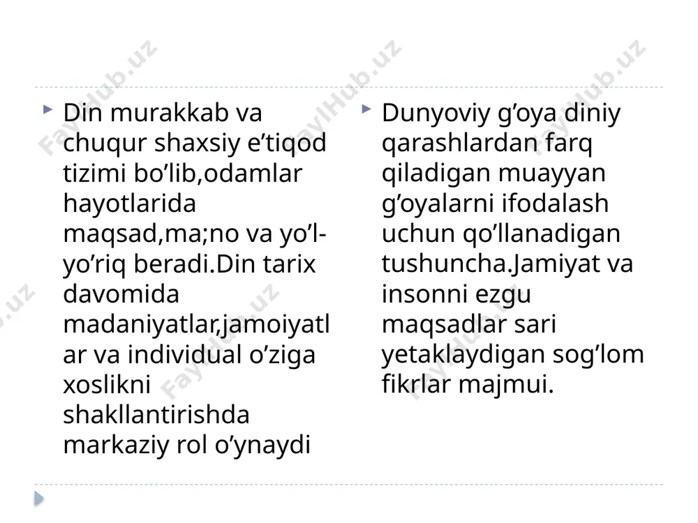 talabalar ongiga diniy va dunyoviy bilimlarni singdirish - Page 5