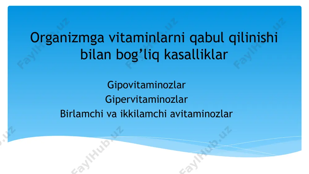 vitaminlar haqida tushuncha - Page 3