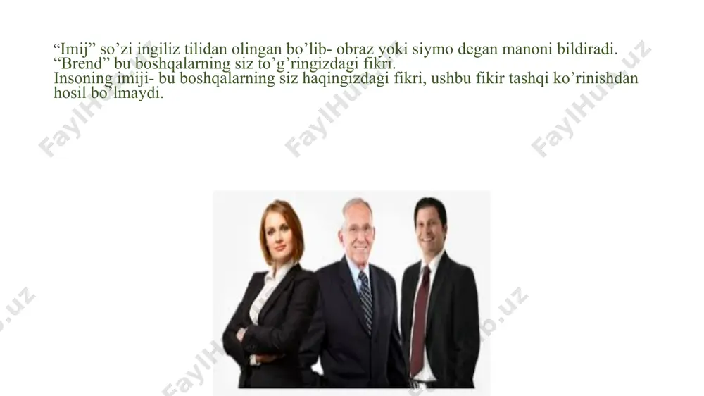imij tushunchasi va uning mohiyati - Page 5