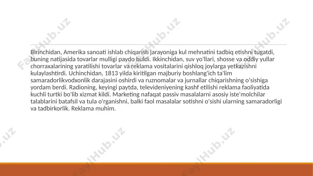 marketingda reklamaning o'rni va ahamiyati - Page 5