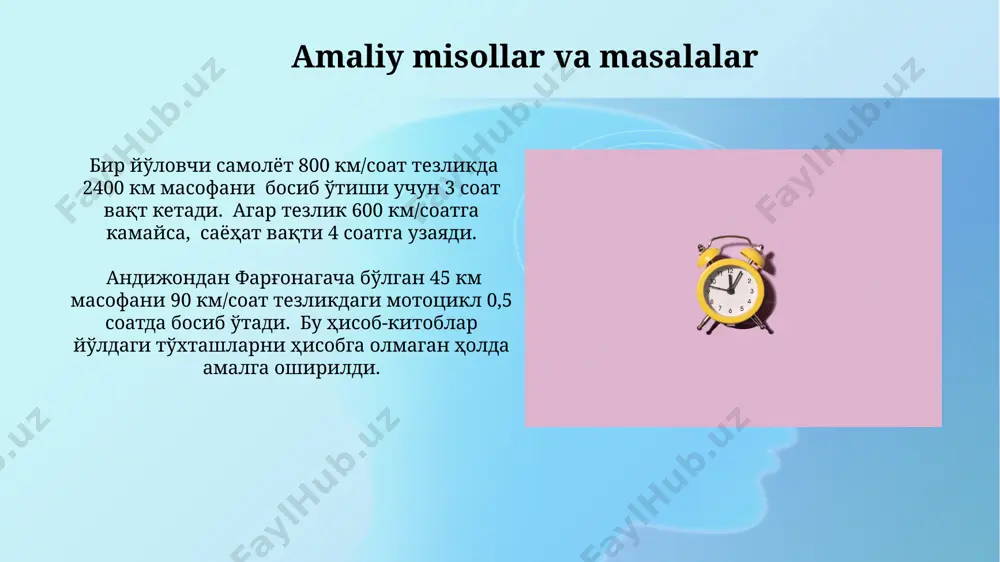 vaqt tezlik.masofa - Page 5