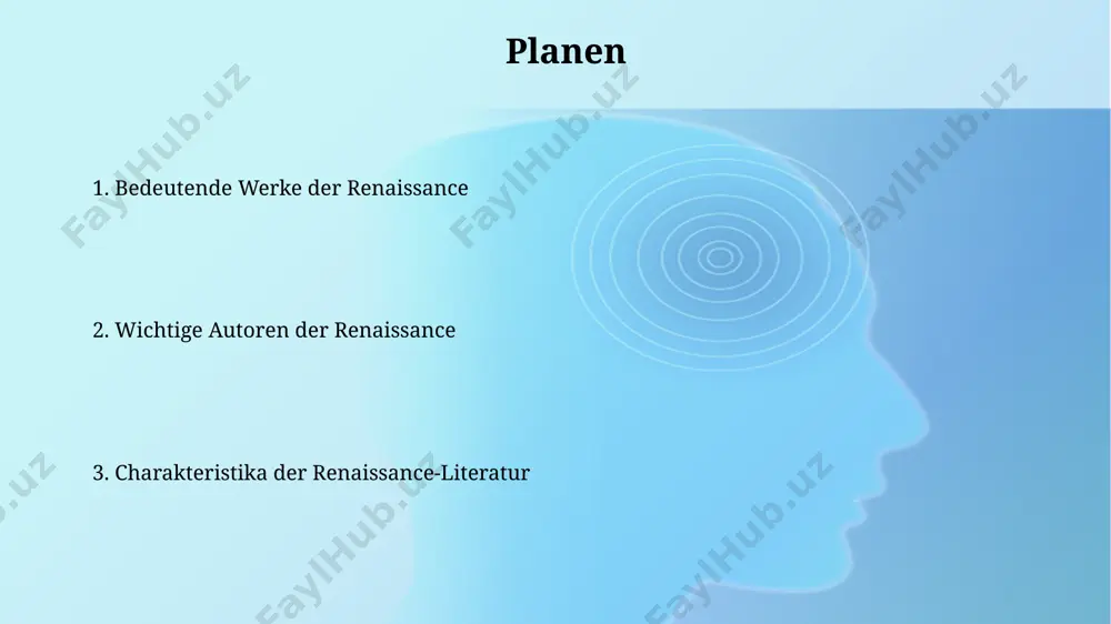 der essays und der politischen pamphlete, die gesellschaftliche debatten anregten. die renaissance: ein überblick schätzungsweise über 5000 bedeutende literarische werke entstanden in der renaissance, darunter vielzählige übersetzungen klassischer texte und innovative philosophische traktate, die das denken stark prägten. wichtige literarische gattungen der renaissance waren neben epik und lyrik vor allem die dramaformen der komödie und tragödie, die sich stark an der antiken vorbildliteratur orientierten, oft in 5 akten. bedeutende autoren der italienischen renaissance francesco petrarca, mit über 300 sonetten in seinem "canzoniere", revolutionierte die italienische lyrik und etablierte den humanismus als literarisches leitbild des 14. jahrhunderts. niccolò machiavelli, autor des "fürsten" (1532), analysierte realpolitisch die machtergreifung und -sicherung, beeinflussend die politische philosophie für jahrhunderte. der einfluss des klassizismus die strenge formensprache der antiken lyrik, etwa mit dem elegischen distichon, prägte die metrik und das stilmittel der zahlreichen renaissance-gedichte und -sonette. der einfluss des römischen rechts auf die entwicklung des humanistischen …
