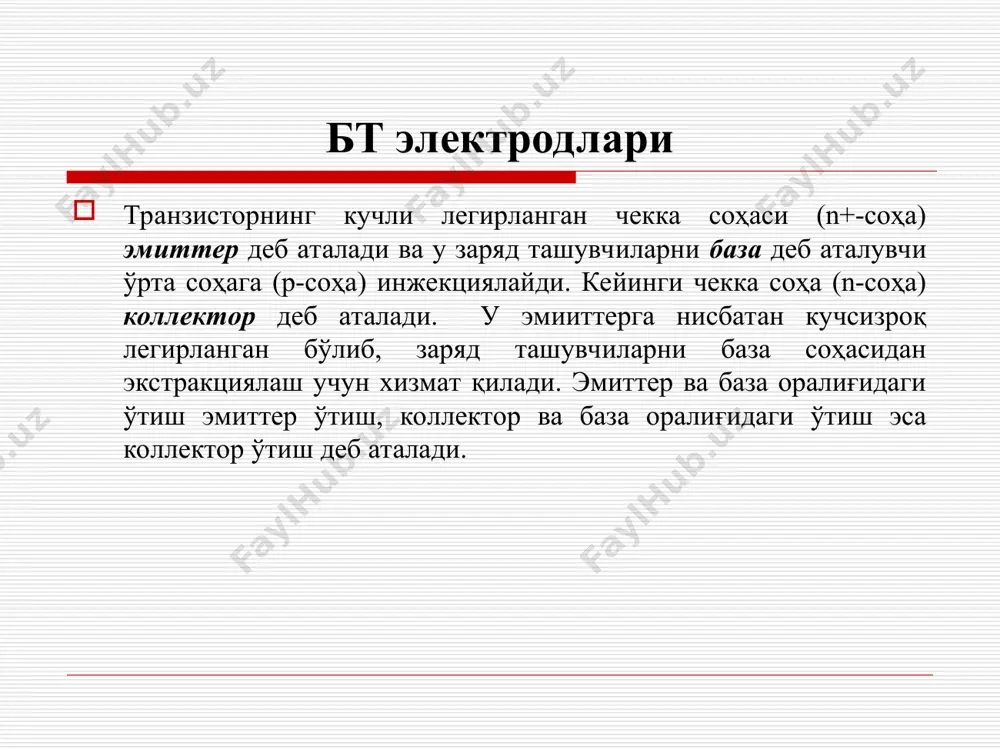 bipolyar tranzistorlar (bt) - Page 5
