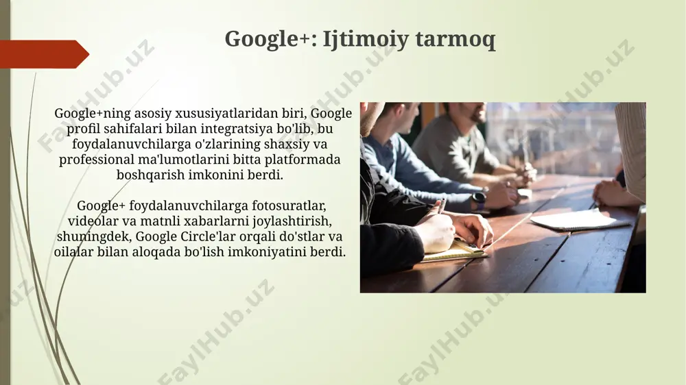 google xizmatlarining umumiy nuqtai - Page 3