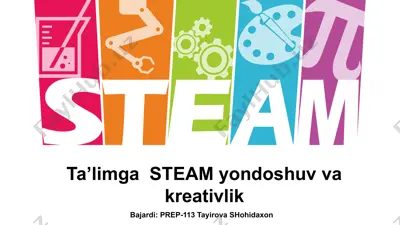 steam ta'limi — PPTX