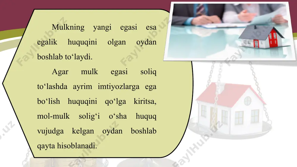 mol-mulk solig‘i va uning o‘ziga xos xususiyatlari - Page 5